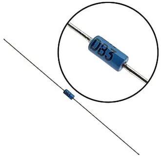 Динистор DB3 DO35 Uу.от.= 30В