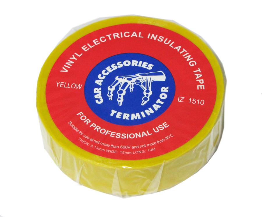 Изолента ПВХ Терминатор 0,13мм*15мм*10м  до +80С до 600В синяя IZ1510