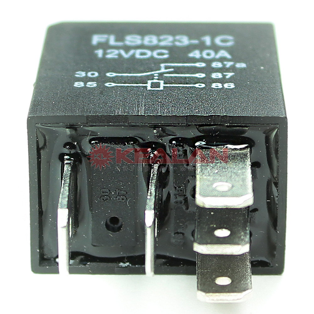 Реле 12V специальное Titan AQR 12V 40А 5pin для фар головного света, датчиков ABS