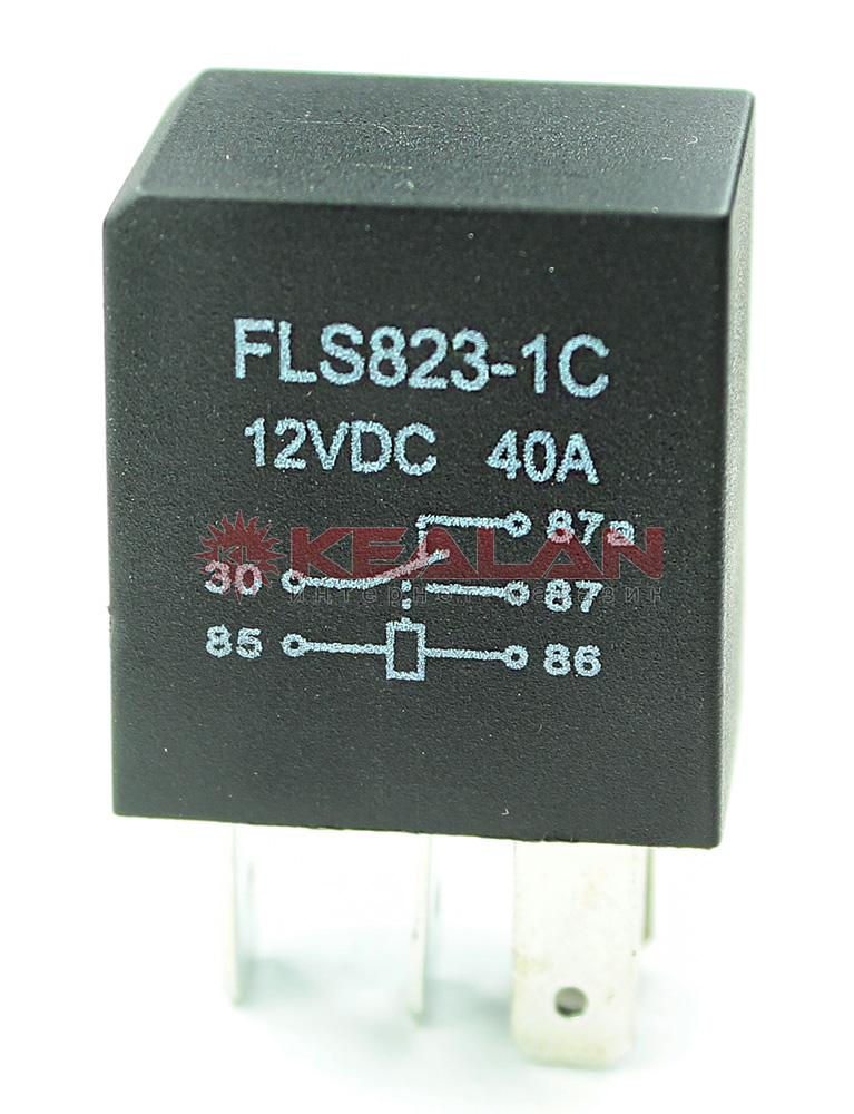 Реле 12V специальное Titan AQR 12V 40А 5pin для фар головного света, датчиков ABS