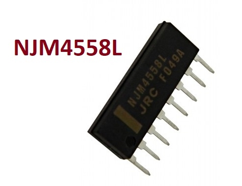 Микросхема имп. 4558L (JRC, NJM) SIP8