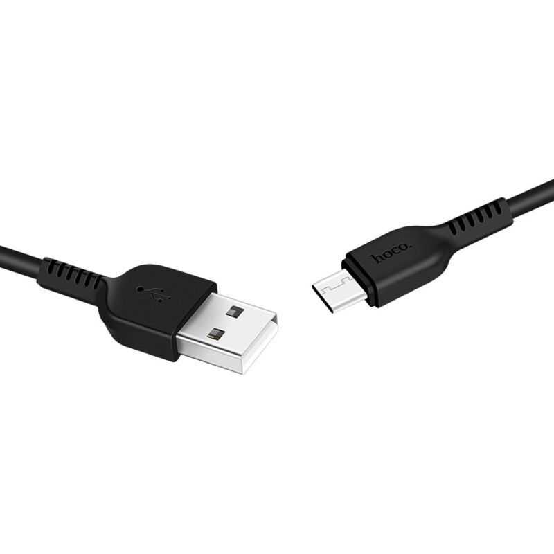 Шнур шт.Тип-С - шт.USB Hoco X20, 3A, 1м черный