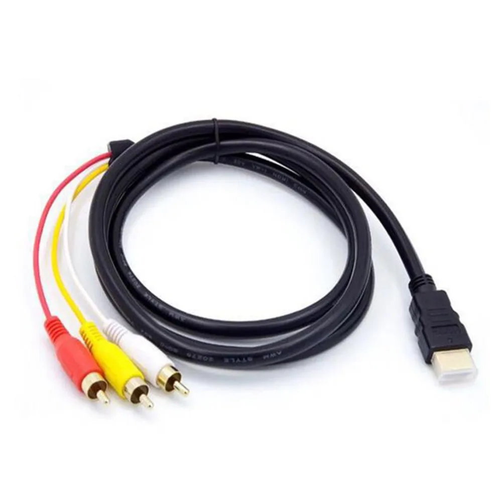 Шнур штHDMI-3шт.RCA 1,5м