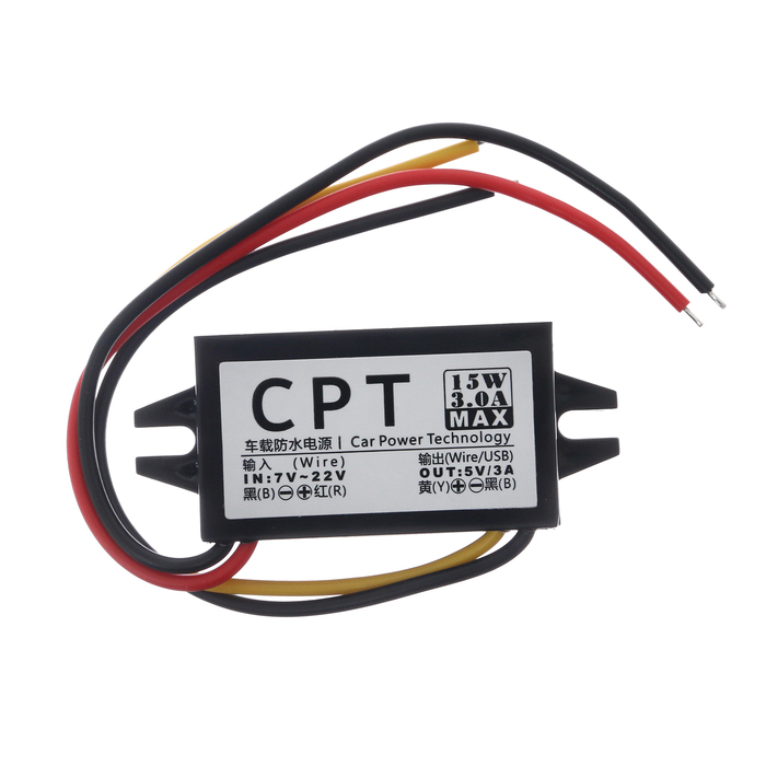 Преобразователь напряжения понижающий CPT вх.7-20V - вых. 5V, 3 А