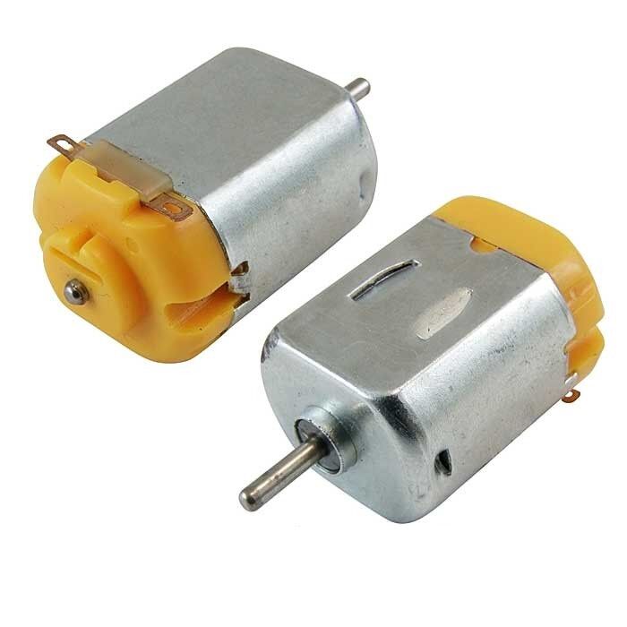 Двигатель DC4.5V (1.0-5V, D/H-20,4/15,1/40,3мм, , D/Lвала-2/11мм) 0.67W F130-16155 (8450-5500 об/мин)