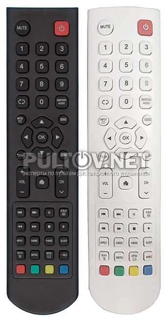 Пульт Telefunken JKT-106B-HOME TV-LED