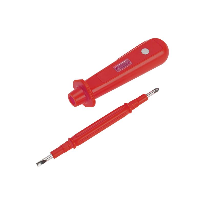 Индикатор напряжения (отвертка-пробник) R-14 140мм 12-2044, с комбинированным жалом