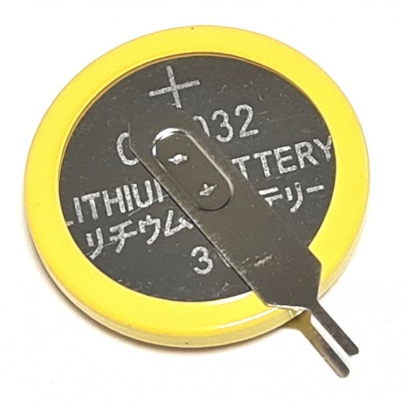 Элемент питания CR2032 3V 2 вертик.вывода, 1шт