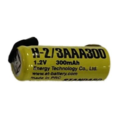 Аккумулятор H-2/3 AAA ET 300 mAh 1.2V Ni-Mh с выводами