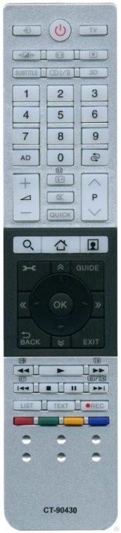 Пульт TOSHIBA CT 90430, CT 90429 LCD TV