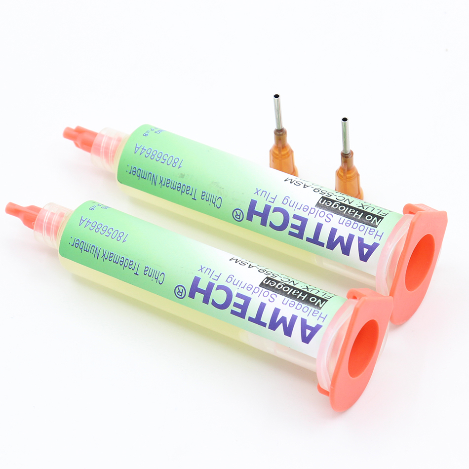 Флюс AMTECH NC-559-ASM безотмывочный для BGA ком. и монтаж. операц. 1шт ( без толкателя)