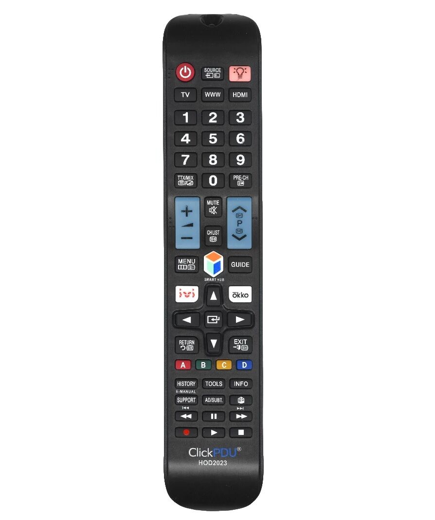 Пульт универсальный SAMSUNG RM-D1078RU (HOD2023) LED TV, 3D (для всех Samsung)