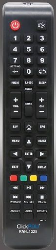 Пульт универсальный RM-L1325 Ver3.0 LCD TV ClickPDU DEXP, DNS, Doffler
