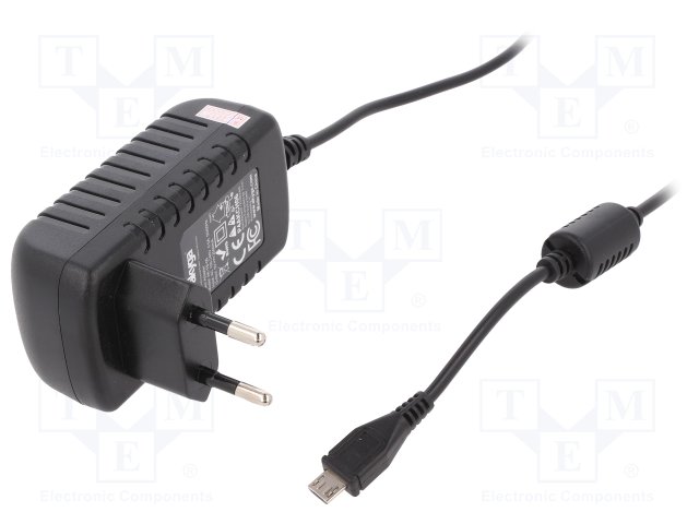 Блок питания импульсный 5V 3A 15Вт шт. microUSB