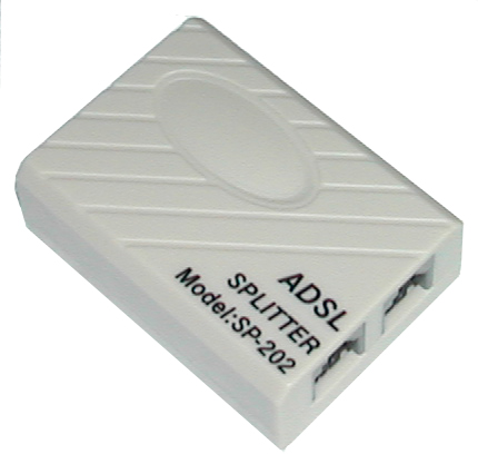 Фильтр ADSL PJ2003 гнRJ11*2гнRJ11