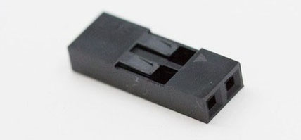 Коннектор контактный 2pin шаг2,54мм