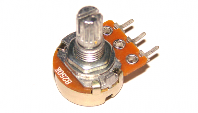 Резистор переменный 16K1 3pin B250K 250кОм