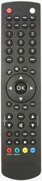 Пульт Sharp, Toshiba RC-1910 (LC-19LE510RU), Sanyo (CE32LD08DVN-B) LCD TV