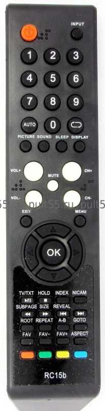 Пульт Supra, Casio, Fusion RC-15b STV-LC3215F/ 3239F-W/ 3225AWL =RM-L1042+2