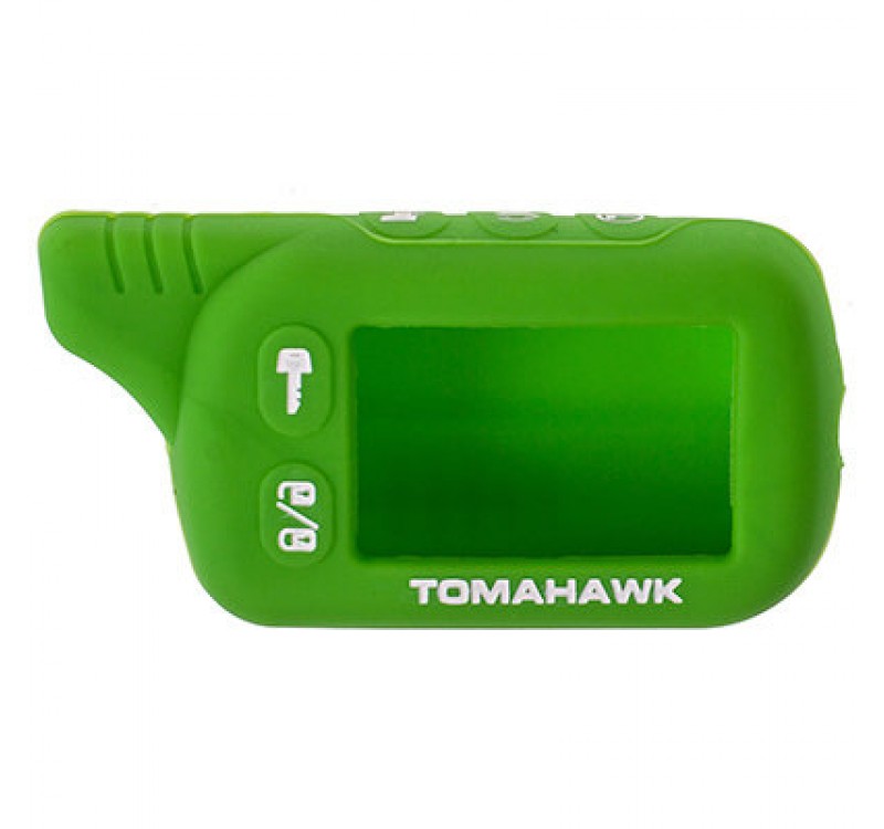 Чехол брелка для сигнализации Tomahawk TZ9010, 9020, 9030 силиконовый HQ