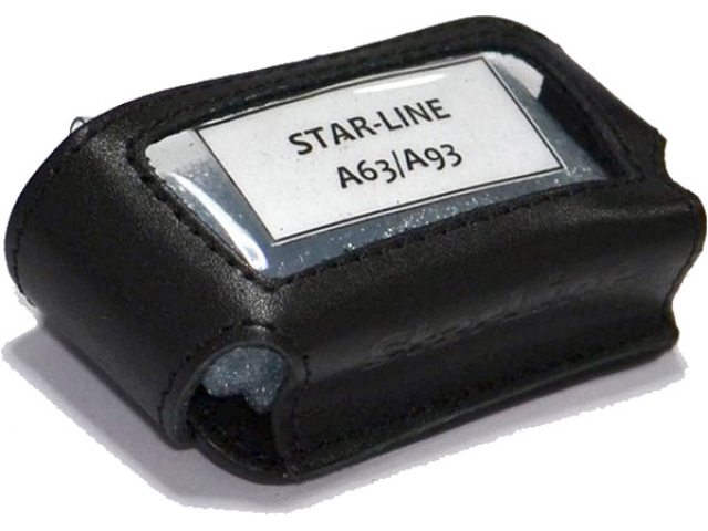 Чехол брелка для сигнализации Starline A93, A63 кожа