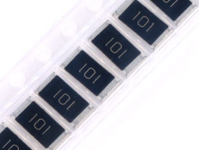 Резистор 2512 smd 1Вт (6,35*3,2*0,55мм) 100 Ом 101