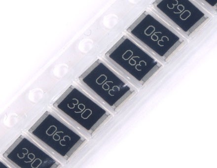 Резистор 2512 smd 1Вт (6,35*3,2*0,55мм) 39 Ом 390