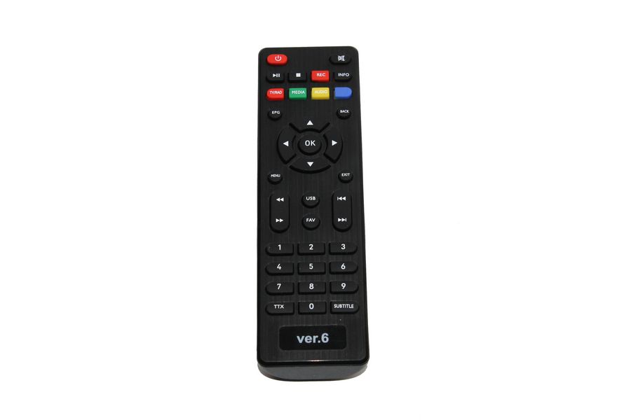 Пульт для  Oriel №6 HD DVB-T2 ресивера Oriel101,105,120,203,213,302,312,314 и др.