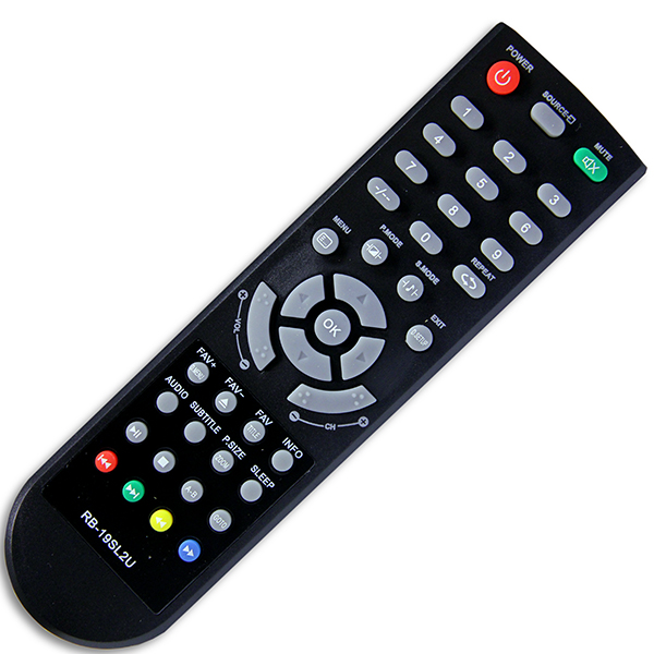 Пульт Rubin, Irbis RB-19SL2U (RB-22S2UF, RB-24S2UF, RB-24S2U) TV  XYX-648B1