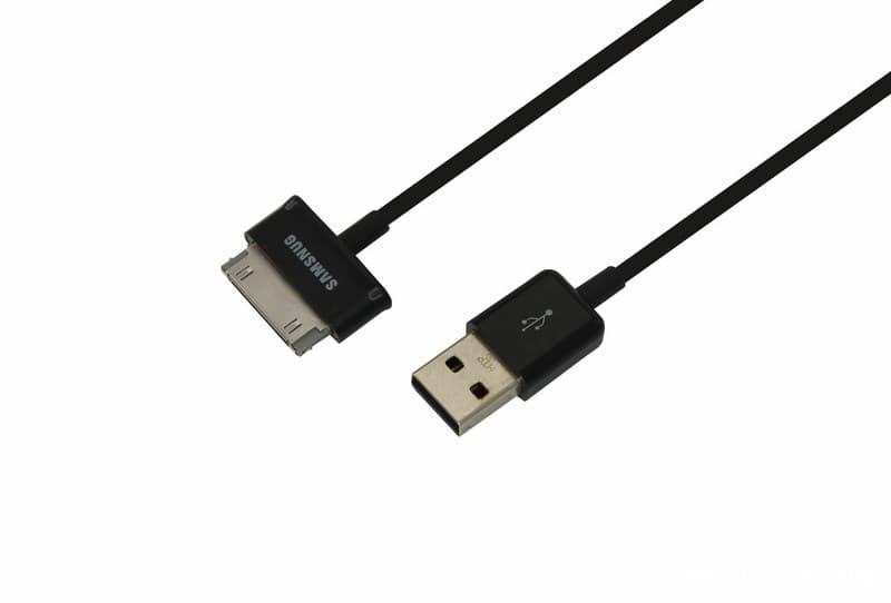Шнур шт.Samsung galaxy Tab (планшет) - шт.USB A 1м черный 18-4210