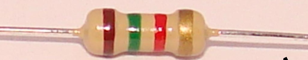 Резистор имп. 1Вт 1,5 кОм