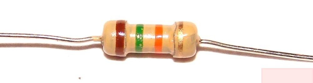 Резистор имп. 0,5Вт 15 кОм