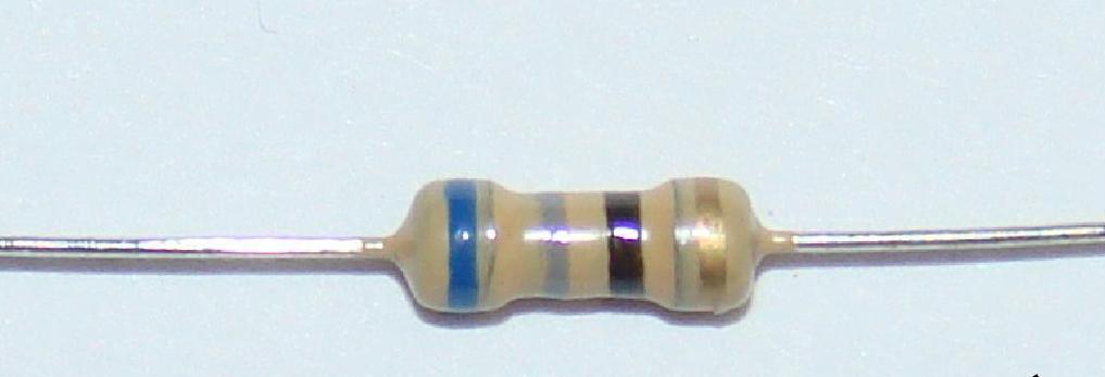 Резистор имп. 0,25Вт 68 Ом