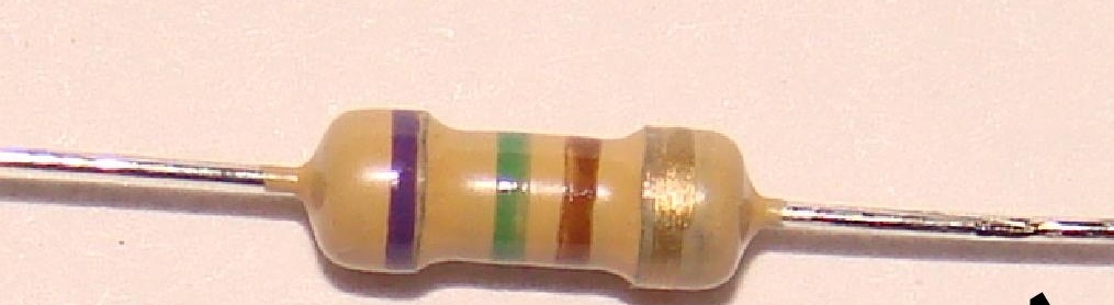 Резистор имп. 0,5Вт 750 Ом