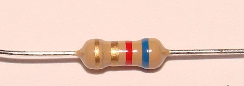 Резистор имп. 0,25Вт 6,2 Ом