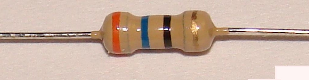 Резистор имп. 0,25Вт 36 Ом
