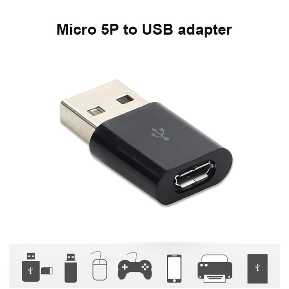 Переходник шт. USB 2.0 - гн. micro USB
