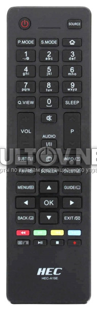 Пульт HEC-A19E =HTR-A18E =RM-L1313