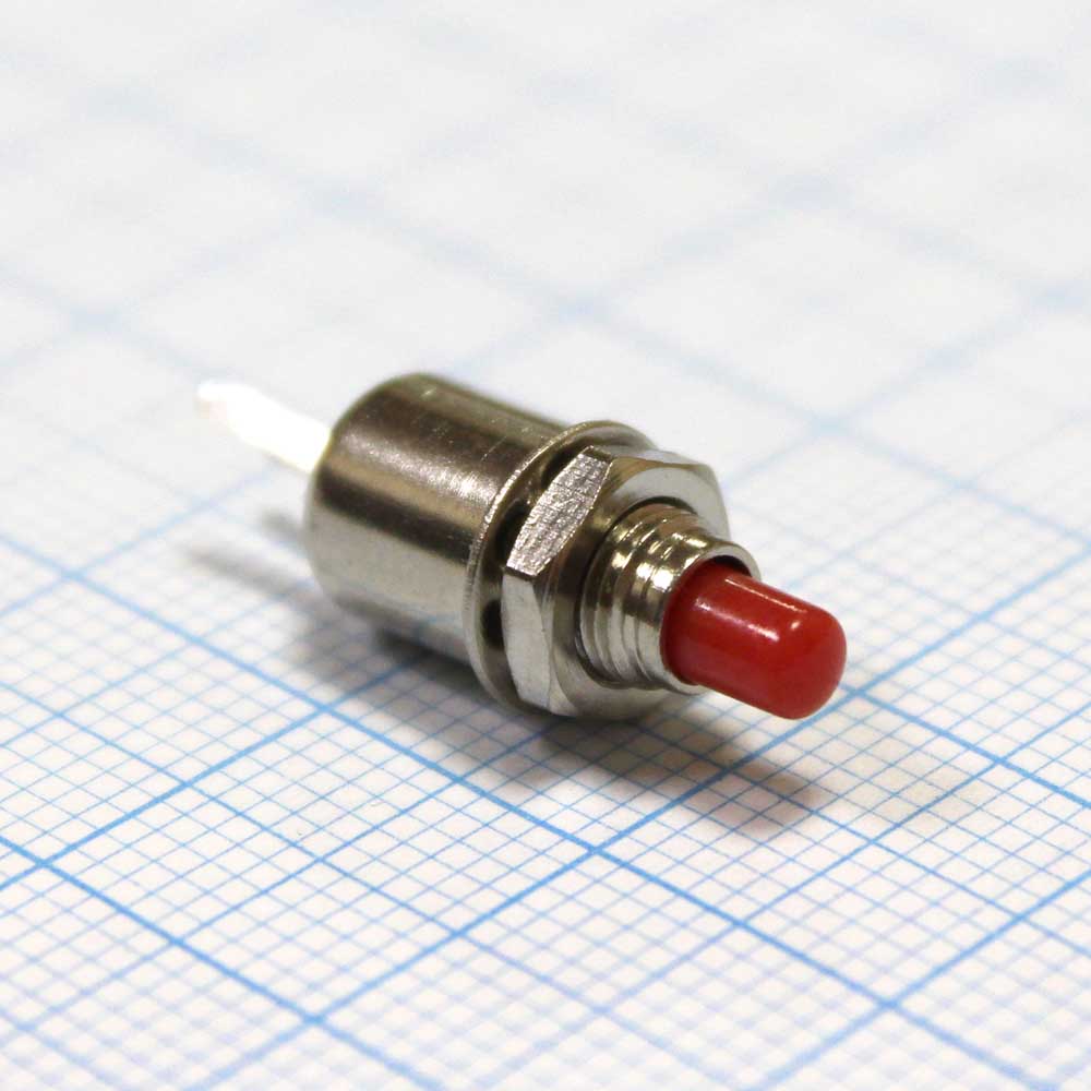 Микрокнопка без фиксации 2pin 7*17мм, h=клав3,5мм DS-402 0,5A, 125V