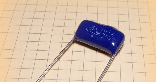 Конденсатор пленочный 630v 100nF 0,1mF CBB104J 10мм металлизированный