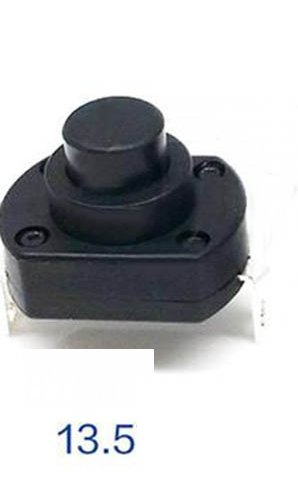 Микрокнопка с фиксацией 2pin h-13,5мм  KAN 6A 250V on-off