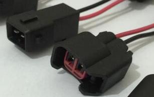 Коннектор 2pin шт+гн провод 15см авто для Ford