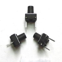 Микрокнопка 2pin 6*6мм h9,5мм, ручка-6мм гориз