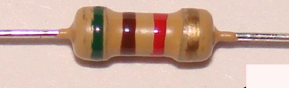 Резистор имп. 0,25Вт 5,1 кОм