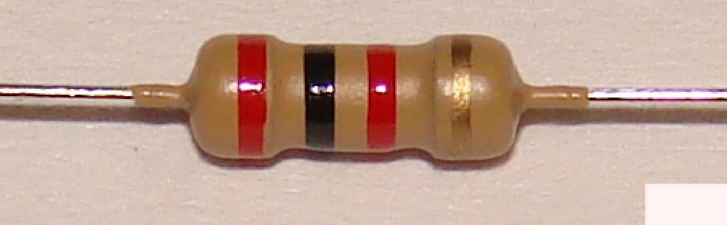 Резистор имп. 0,25Вт  2,0 кОм
