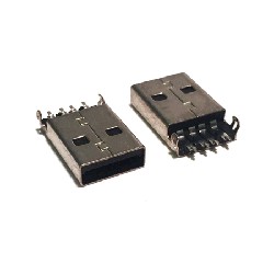 Штекер USB-A на плату, тип2