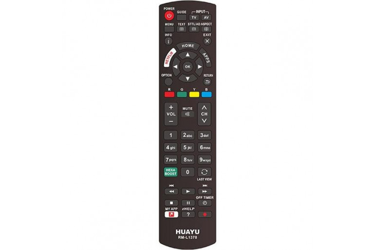 Пульт универсальный PANASONIC RM-L1378 Netflix LED TV ( для всех Panasonic)