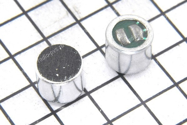 Микрофон конденсаторный 6*5мм EM6050