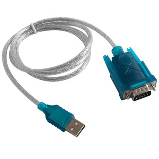 Конвертер USB в RS232 Кабель 1,1м DB9 Serial COM Port с диском