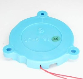 Звукоизлучатель (зуммер) пьезо ЗП-5 (1,5-3КГц, 3V, 75дБ, d=40мм,h=6,5мм)